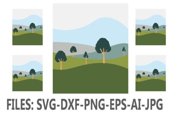 Clipart Landscape Design Illustrations: Graphics Review