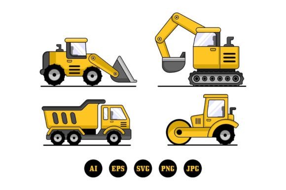 Construction Trucks Graphics & Illustrations Review