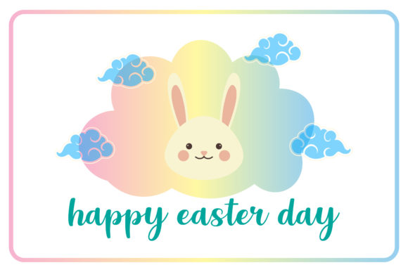 Easter Egg Illustrations Rabbit: Graphics Review