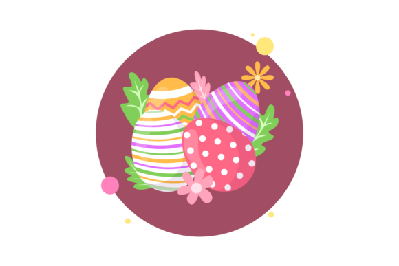 Easter Eggs Vector Illustrations: Graphics Review