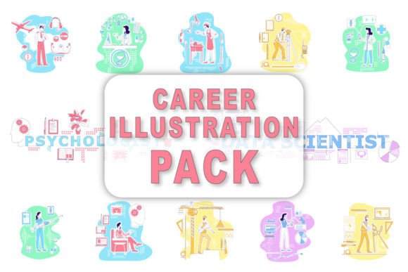Industrial Professions Illustrations Set Review
