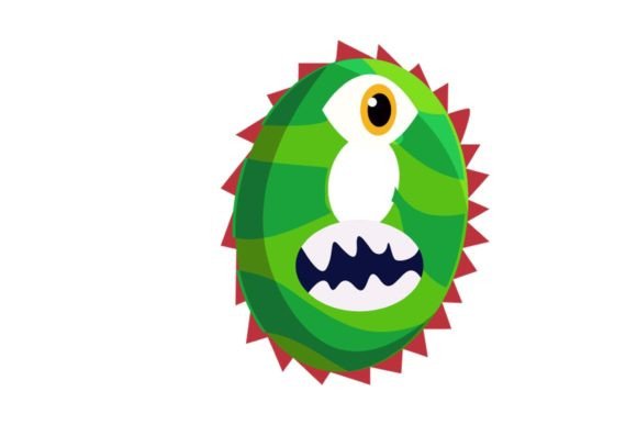Kids Monster Alphabet O Graphics & Illustrations Review