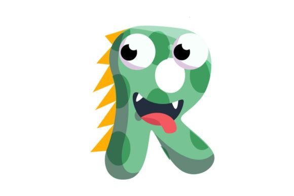 Kids Monster Alphabet R Graphics & Illustrations Review