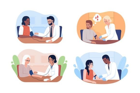Medical Tests Graphics: Illustrations for Brand Trust