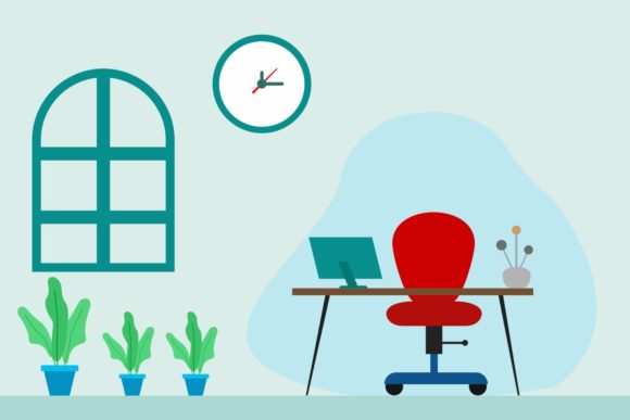 Office Illustrations Vector Design: Graphics Review
