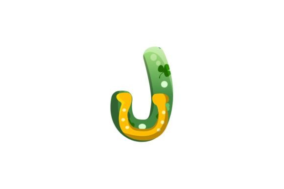 St Patrick Icon Alphabet J Graphics & Illustrations