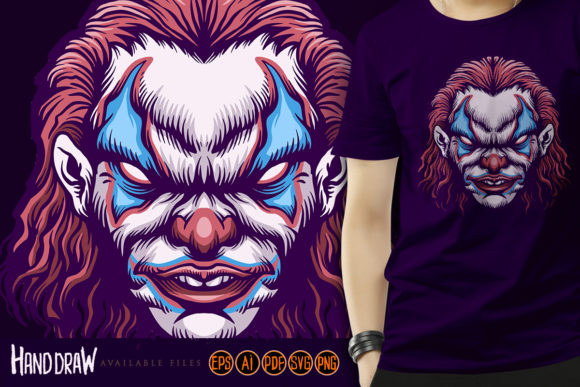 The Crazy Bad Clown Illustrations: An Embroidery Review