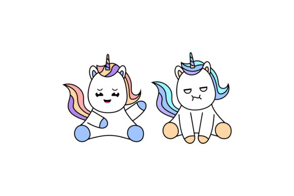 Unicorn Kawaii Graphics: Illustrations Review