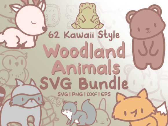 Woodland Animals SVG: Graphics & Illustrations Review